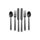 Compact Stainless Spoon Fork Set